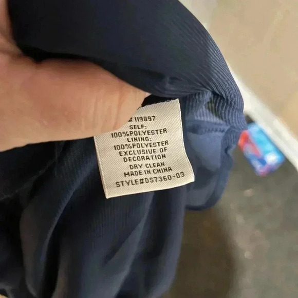 NWT Collective Concepts Navy Floral Dress Size M - Picture 8 of 9